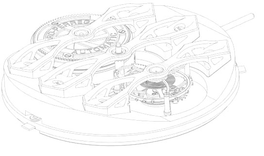 Movement Diagram‑Sanmenxia HUBLOT Official Service Outlets